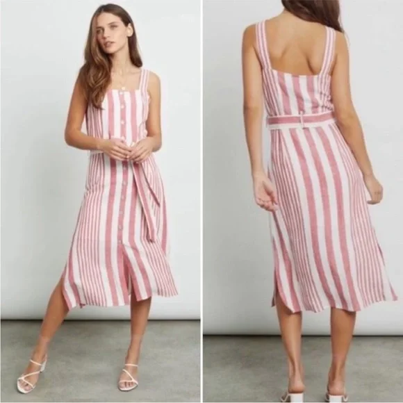 Rails Clement MIDI Sheath Dress- Montreal Stripe- M- excellent condition! - Picture 1 of 7
